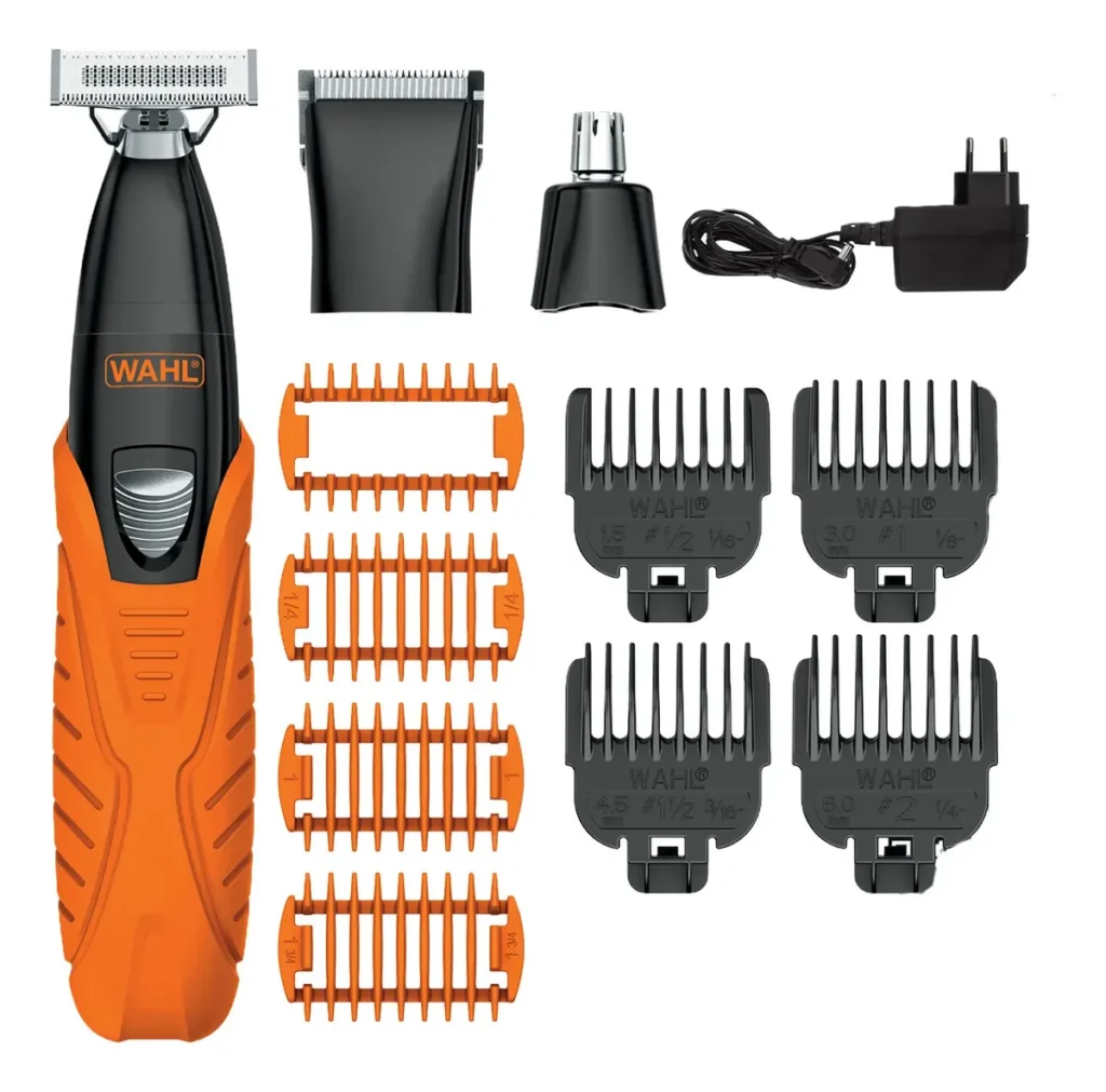 melhor aparador de pelos - Wahl Aparador Trim Ninja 3 Em 1 Cor Laranja Sem Fio